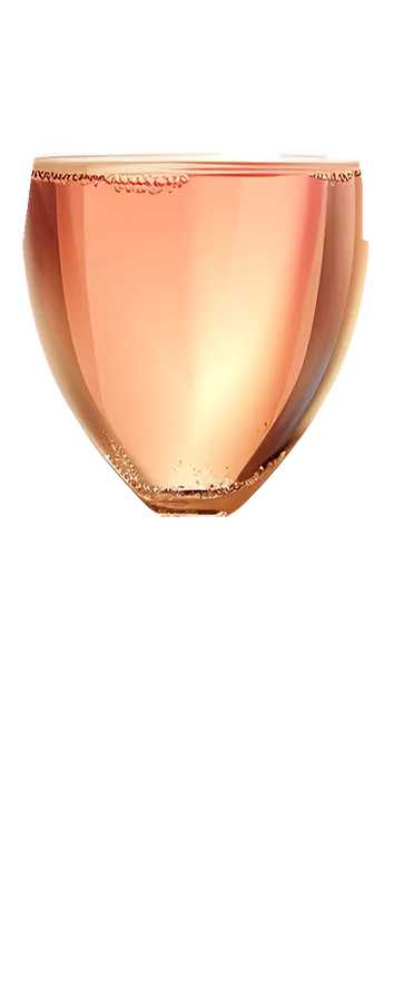 A glass of Reggae Rosé